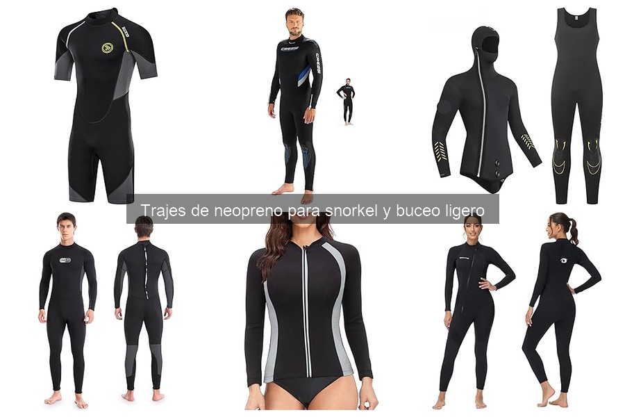 Alternativas a Trajes de Neopreno para Snorkel y Buceo
