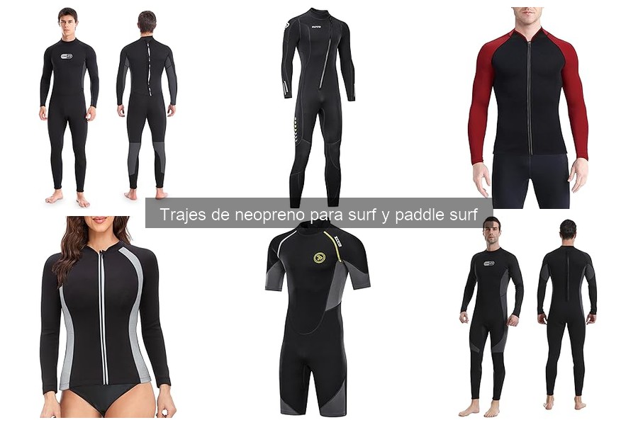 Alternativas a trajes de neopreno para surf y paddle surf