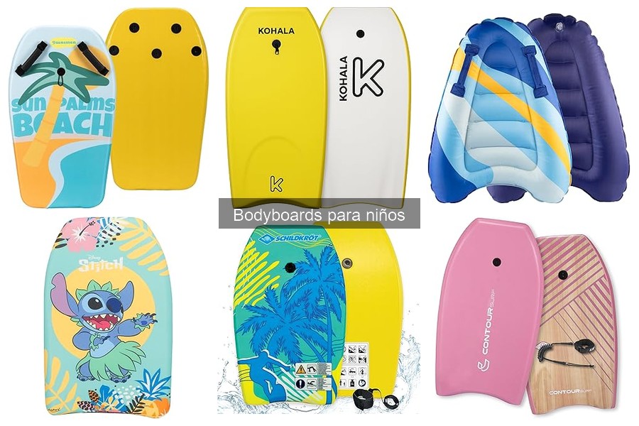 Alternativas al bodyboard para niños: opciones divertidas
