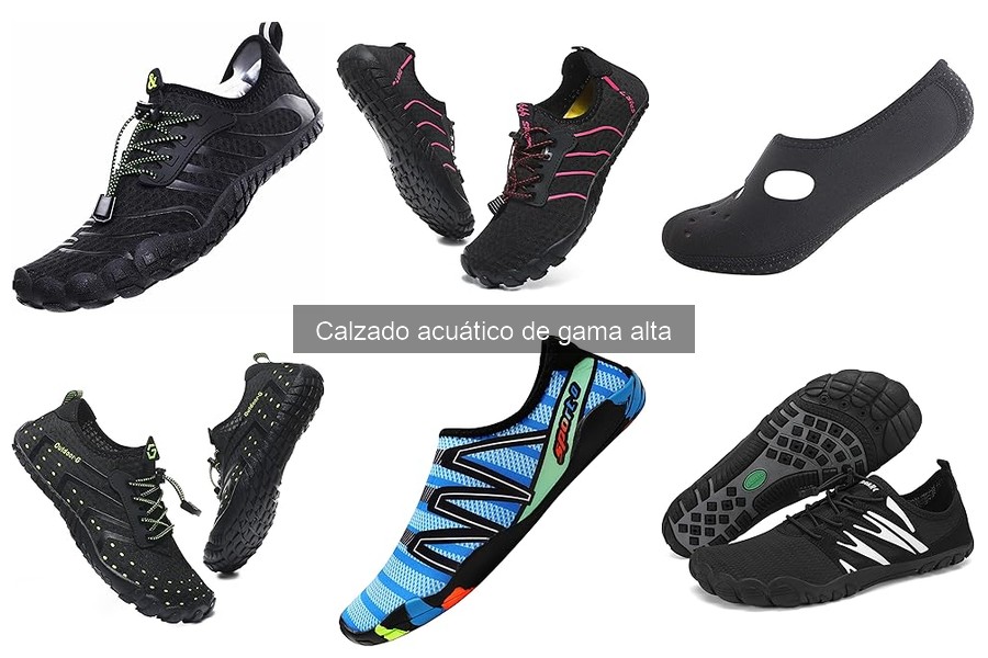 Alternativas al calzado acuático de gama alta