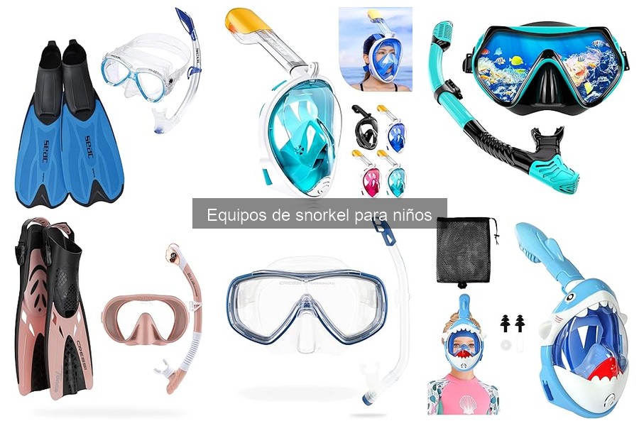 Alternativas al equipo de snorkel para niños: opciones divertidas