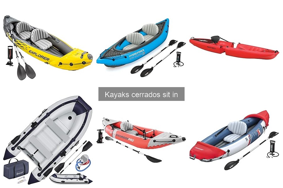 Alternativas al kayak cerrado sit in: opciones recomendadas