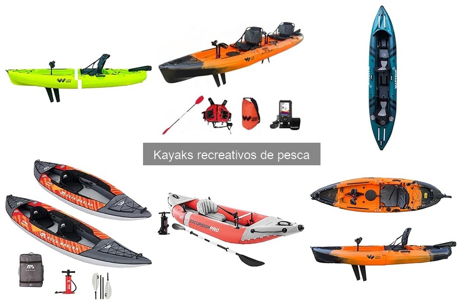 Alternativas al kayak recreativo de pesca: mejores opciones
