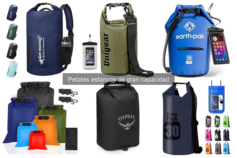 Alternativas al petate estanco para deportes acuáticos