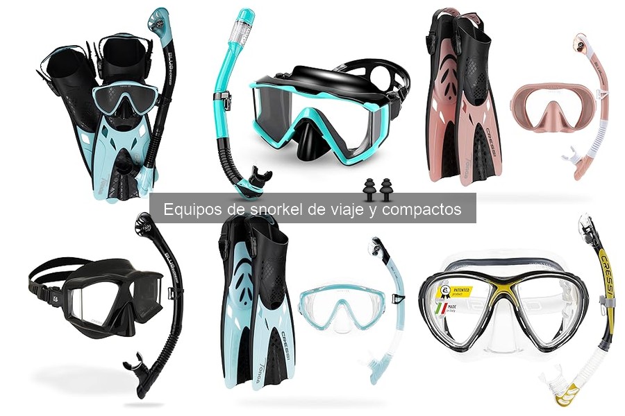 Alternativas al snorkel de viaje: set y alquiler comparados