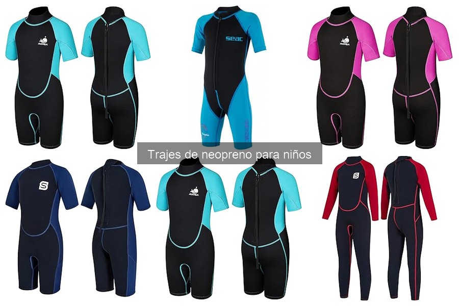 Alternativas al traje de neopreno para niños en deportes acuáticos