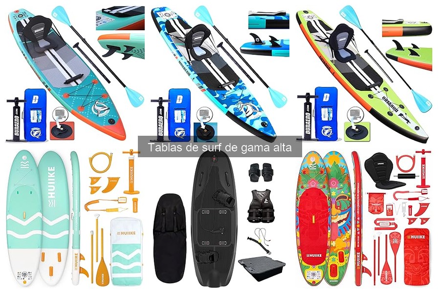 Alternativas asequibles a tablas de surf de gama alta