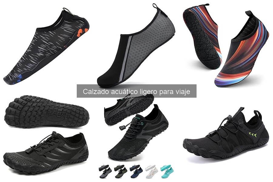 Alternativas económicas al calzado acuático ligero