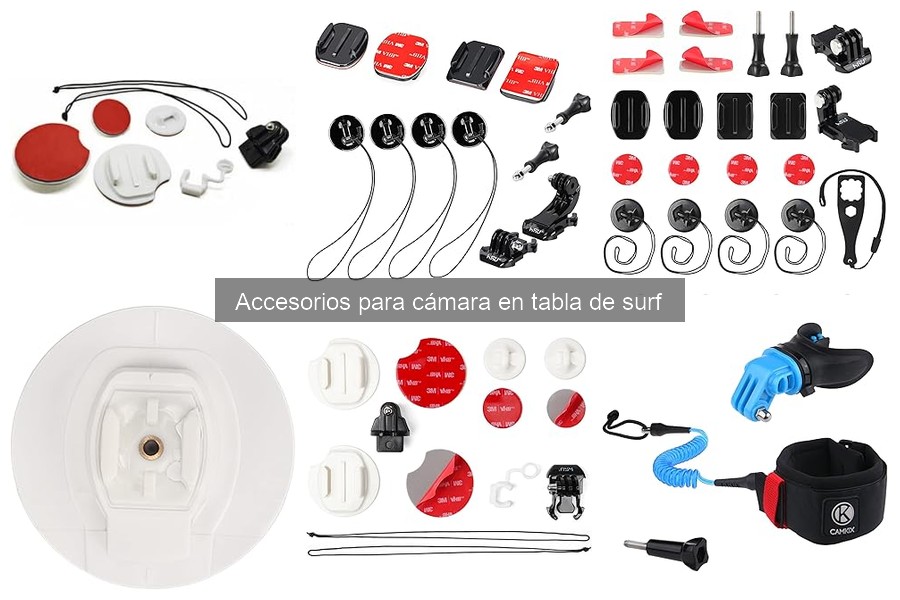 Alternativas innovadoras para accesorios de cámaras en surf