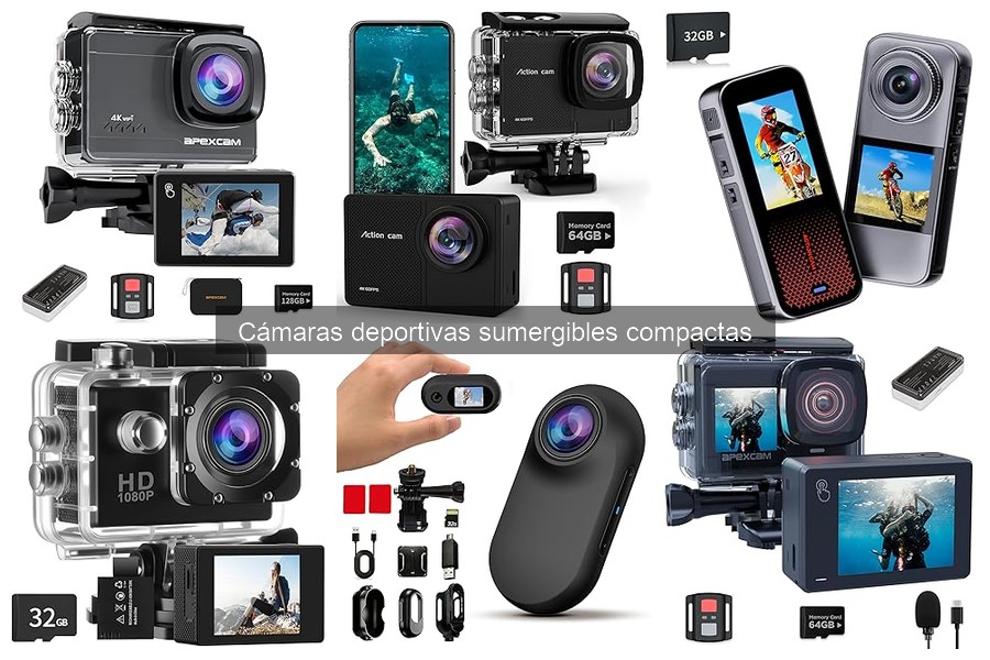 Beneficios de las cámaras deportivas sumergibles en deportes acuáticos