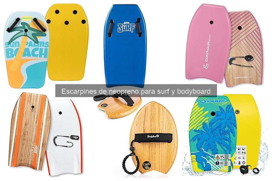 Beneficios de los escarpines de neopreno para surf y bodyboard