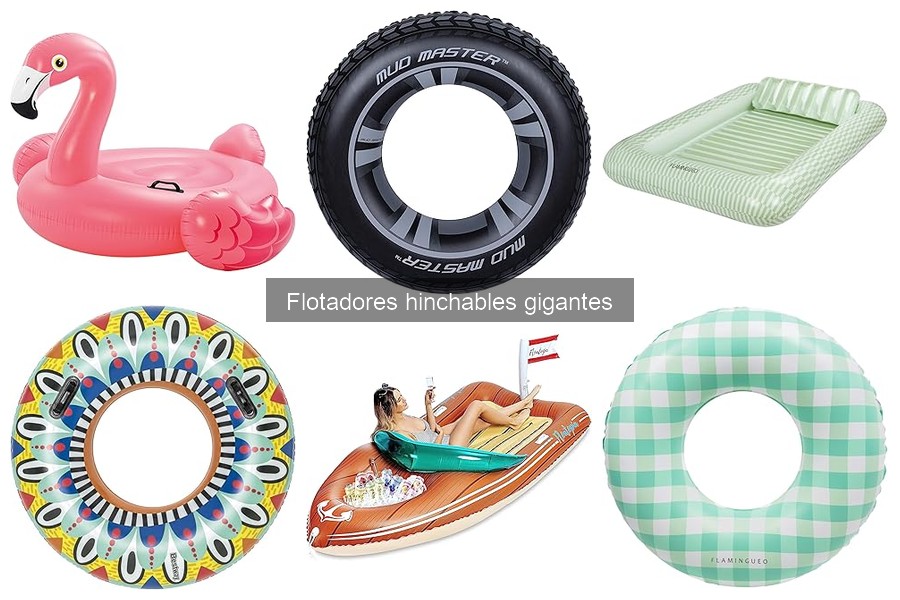 Beneficios de los flotadores hinchables gigantes en el agua