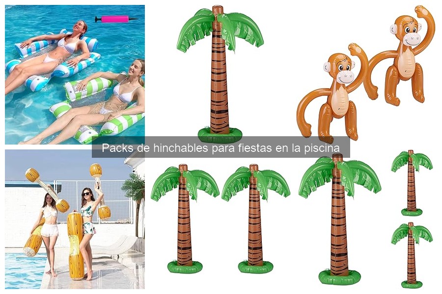 Beneficios de Usar Packs de Hinchables en Fiestas de Piscina