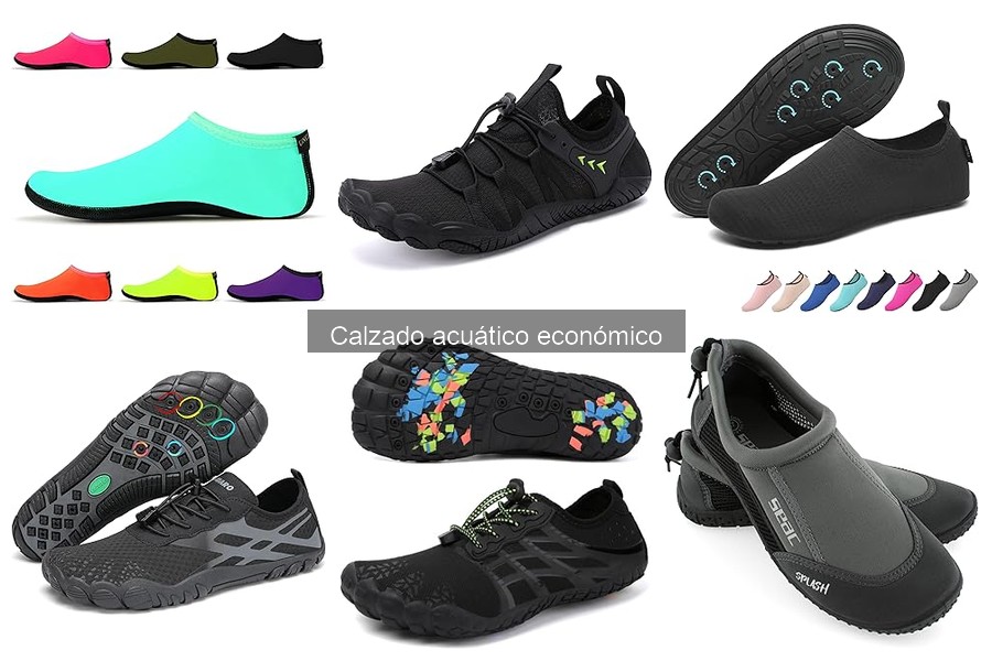 Calzado acuático económico para paddle surf, kayak y más