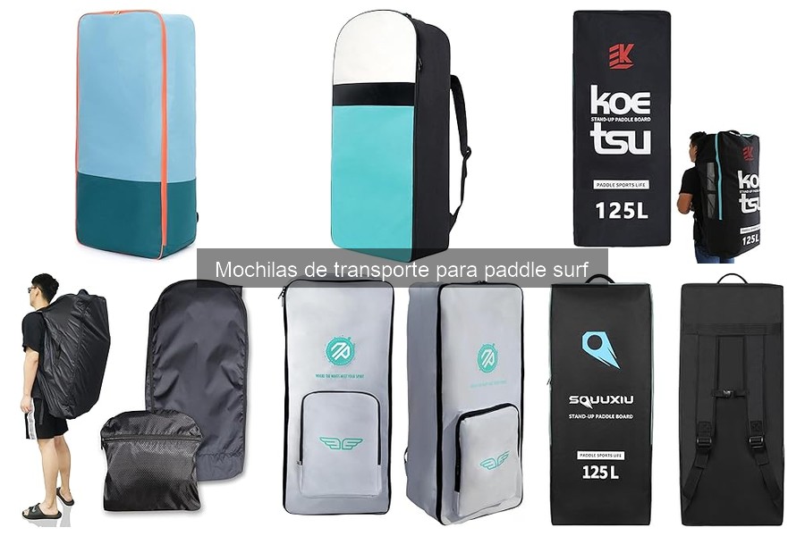Características esenciales de mochilas para paddle surf