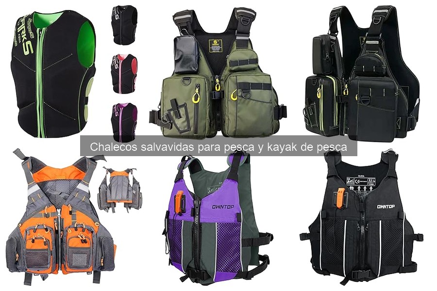 Chalecos salvavidas ideales para pesca: características clave