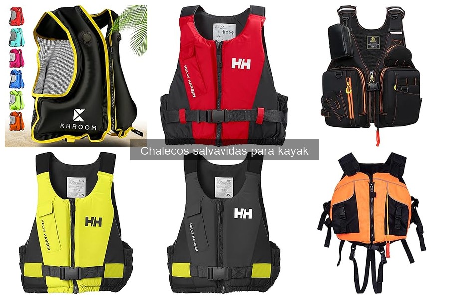 Chalecos salvavidas para kayak: seguridad y características