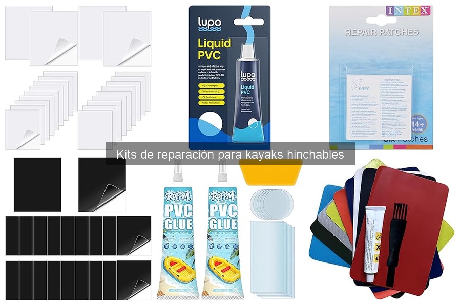 Checklist para elegir el kit de reparación de kayaks hinchables