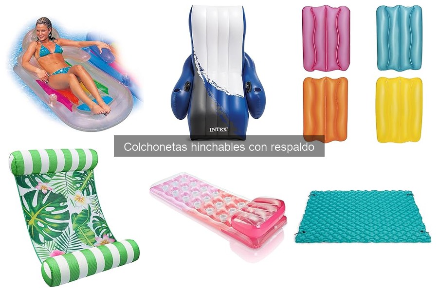 Colchonetas hinchables con respaldo para niños: guía y recomendaciones
