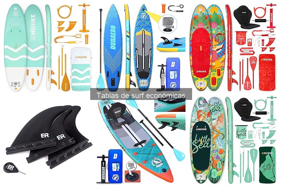 Cómo cuidar y mantener tablas de surf económicas