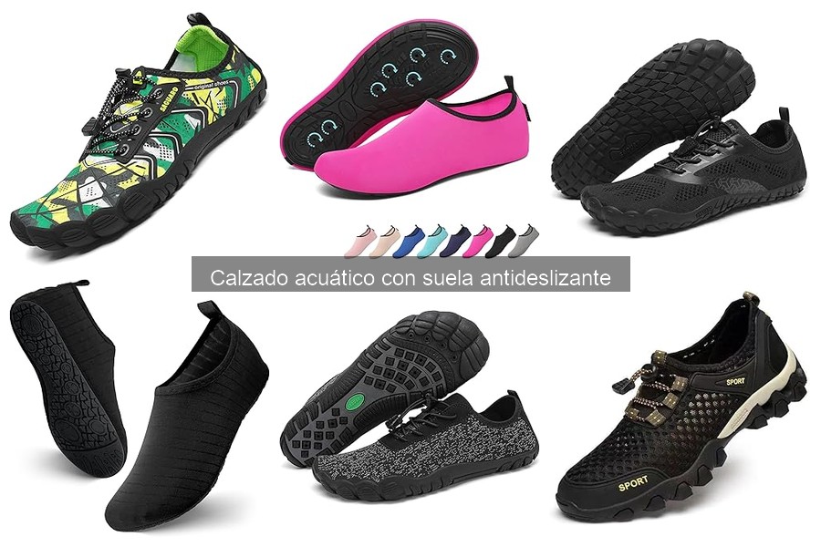 Cómo elegir calzado acuático antideslizante: guía completa