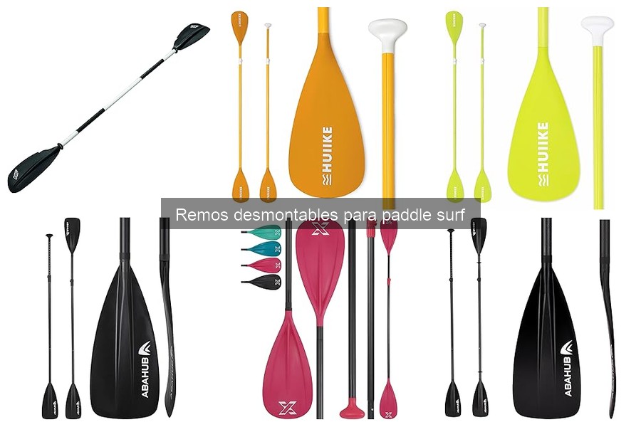 Cómo elegir el mejor remo desmontable para paddle surf