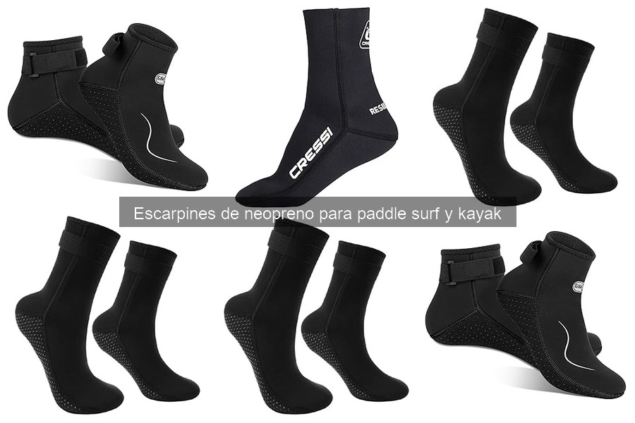 Cómo elegir escarpines de neopreno para kayak