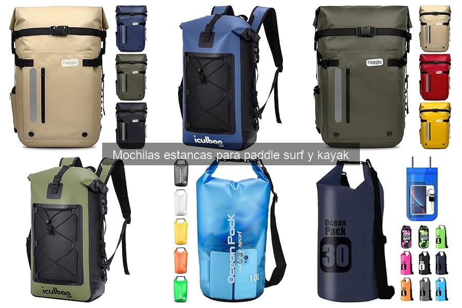 Cómo elegir la mochila estanca ideal para paddle surf