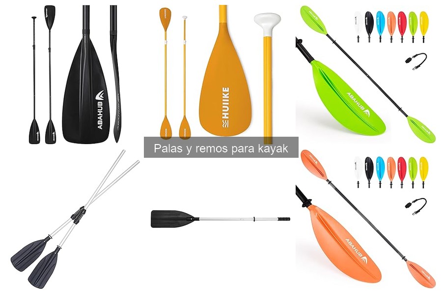 Cómo elegir la pala adecuada para kayak: guía de compra