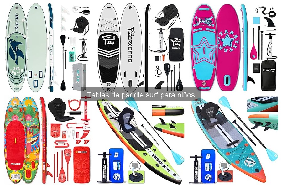 Cómo elegir la tabla de paddle surf ideal para niños