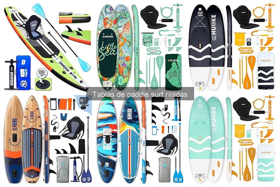 Cómo elegir la talla de tu tabla de paddle surf rígida