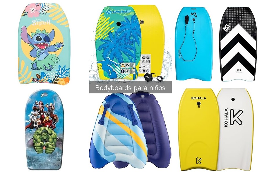 Cómo enseñar a un niño a usar un bodyboard