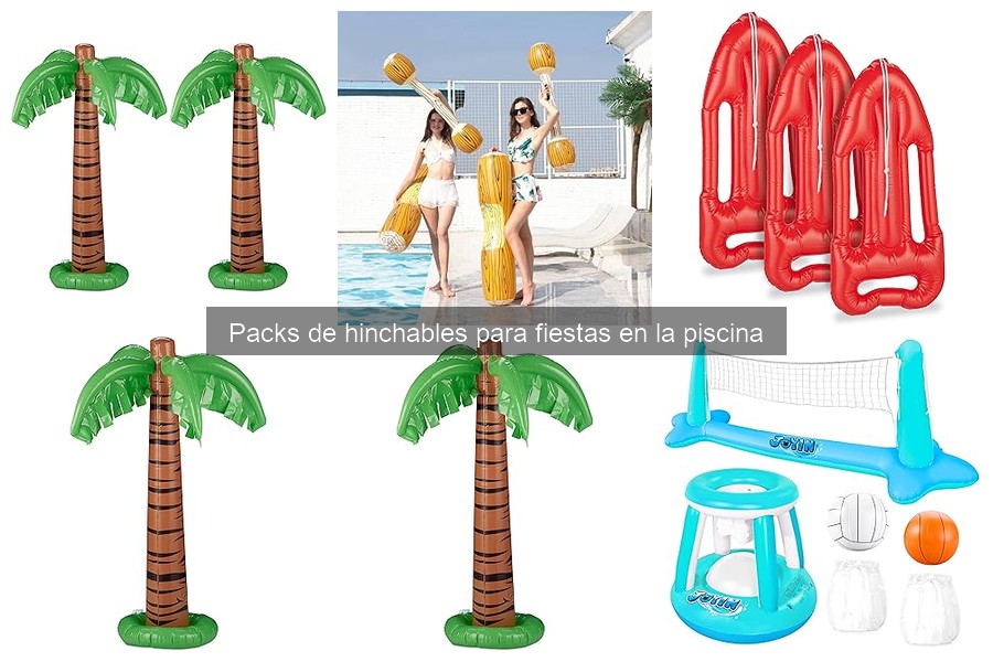 Cómo Inflar y Mantener Hinchables para Fiestas en la Piscina