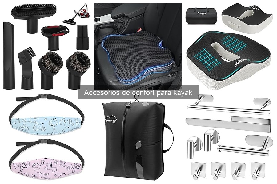 Cómo instalar accesorios de confort en tu kayak fácilmente