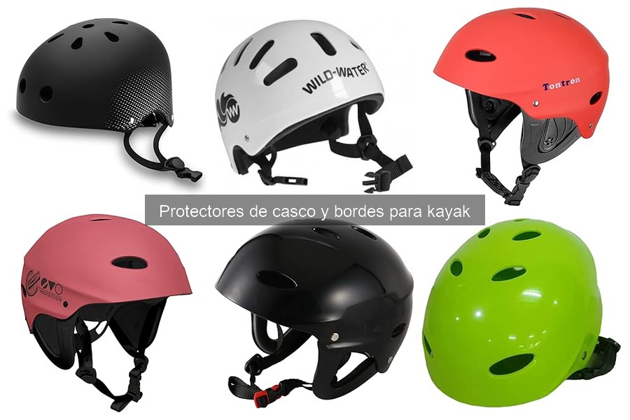 Cómo instalar protectores de casco y bordes para kayak