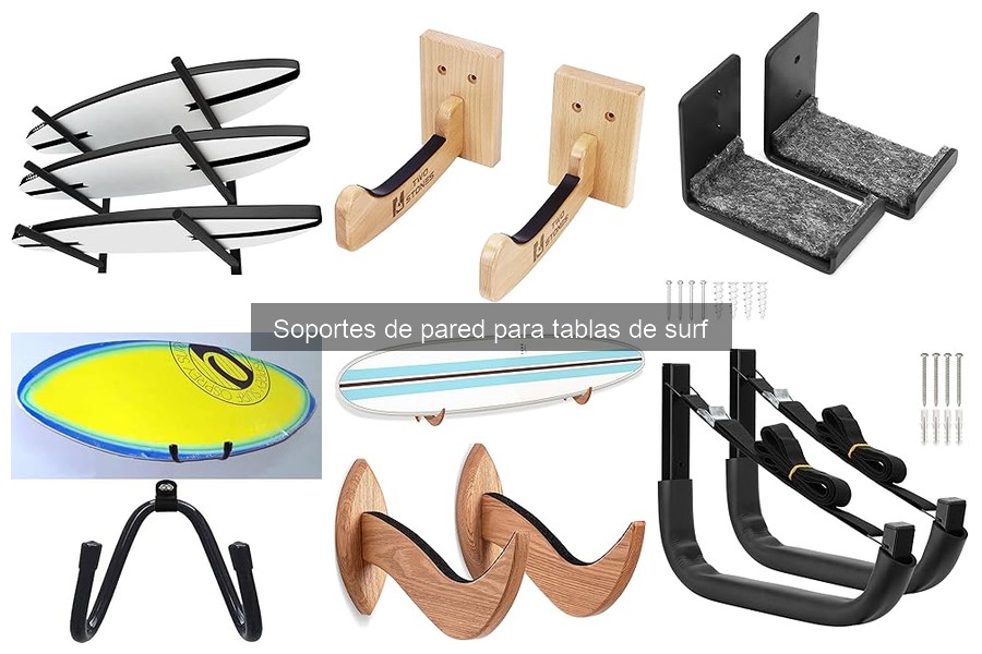 Cómo instalar un soporte de pared para tablas de surf