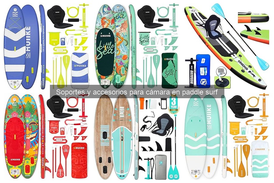 Cómo Instalar un Soporte para Cámara en Paddle Surf