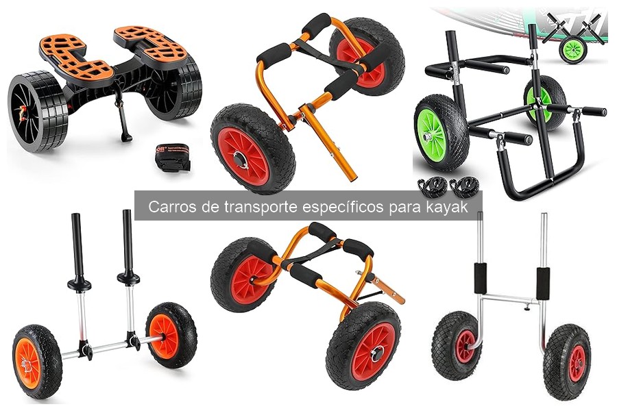 Cómo instalar y usar un carro de transporte para kayak