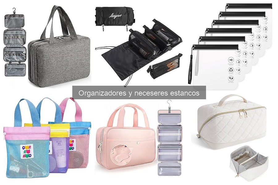 Cómo limpiar y mantener tus organizadores estancos