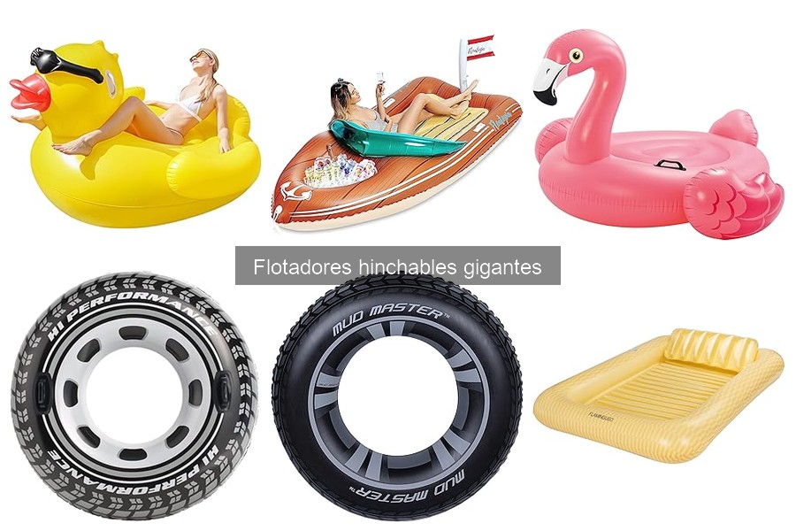 Cómo mantener flotadores hinchables gigantes fácilmente