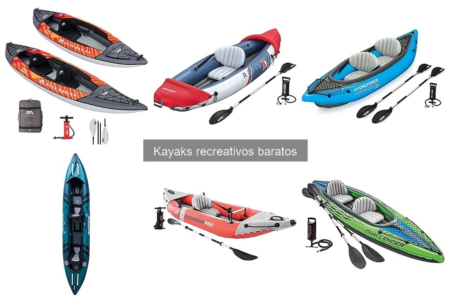 Cómo mantener tu kayak recreativo: consejos prácticos