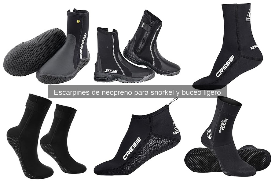Cómo probar el ajuste ideal de escarpines de neopreno