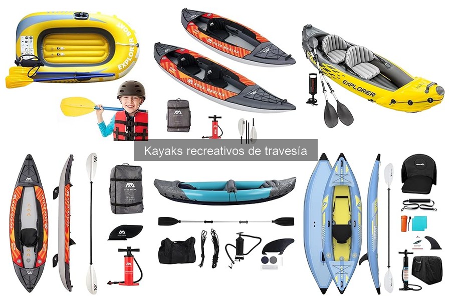 Cómo transportar un kayak recreativo de travesía