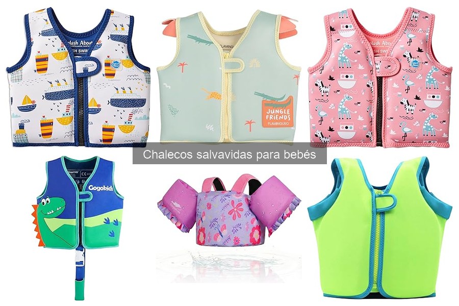 Cómo usar chalecos salvavidas para bebés de forma segura