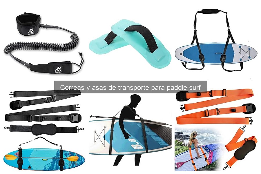 Cómo usar correctamente correas y asas de paddle surf