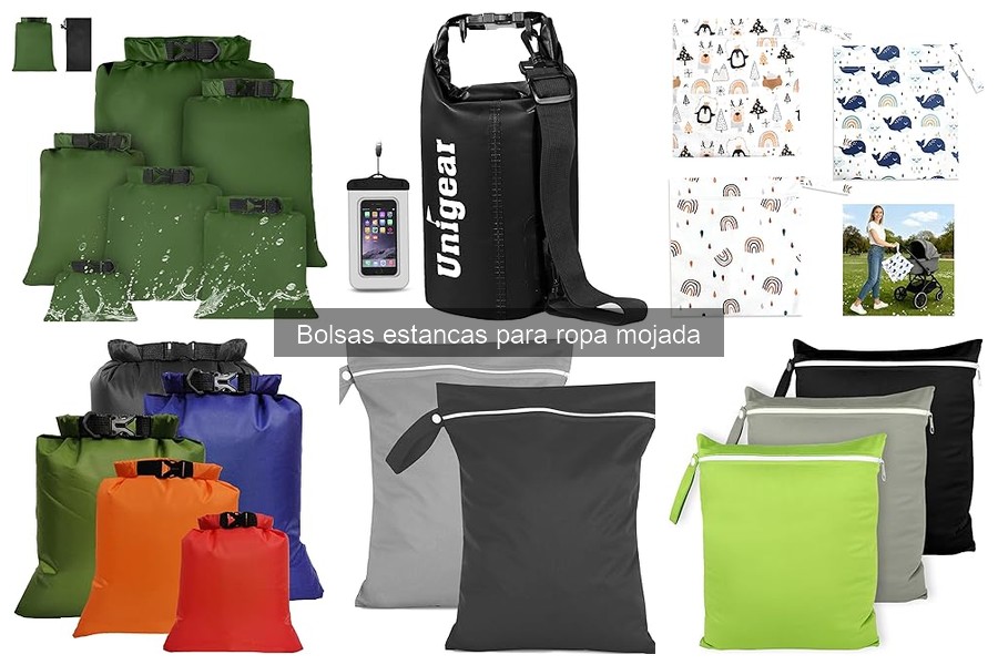Cómo usar correctamente una bolsa estanca para ropa mojada