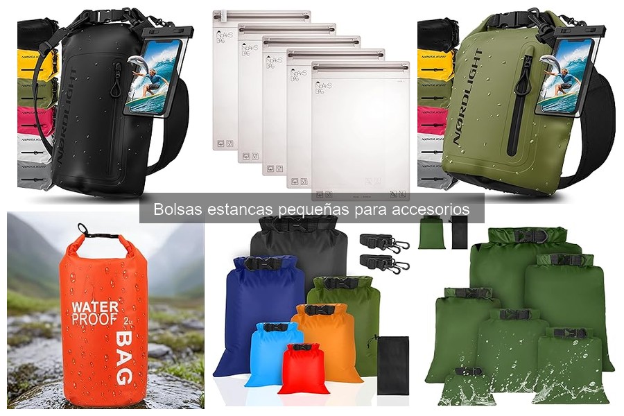 Cómo usar correctamente una bolsa estanca pequeña