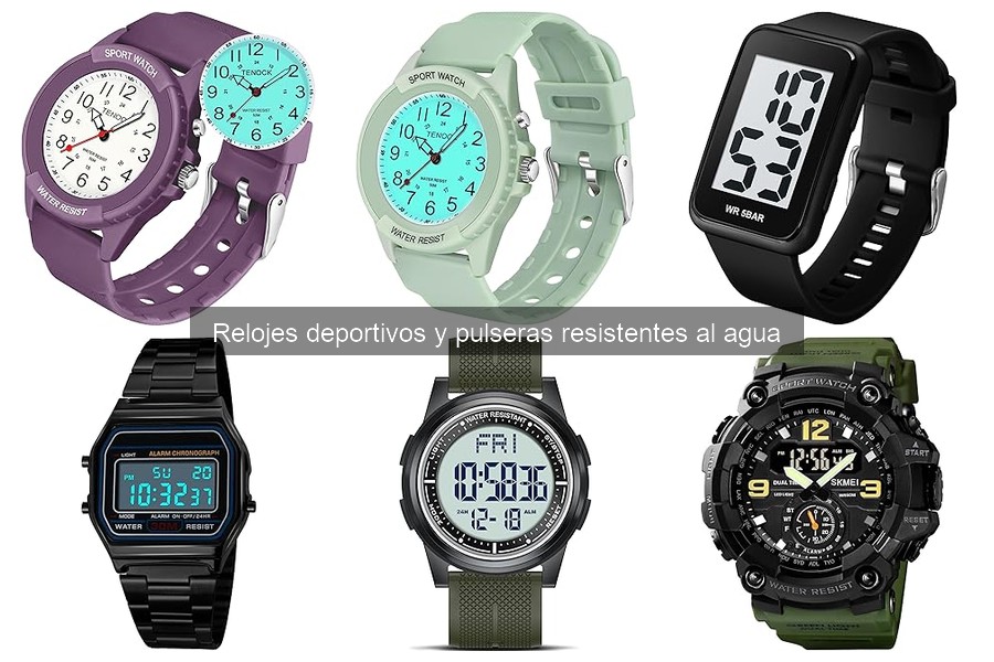Cómo usar pulseras resistentes al agua en deportes acuáticos