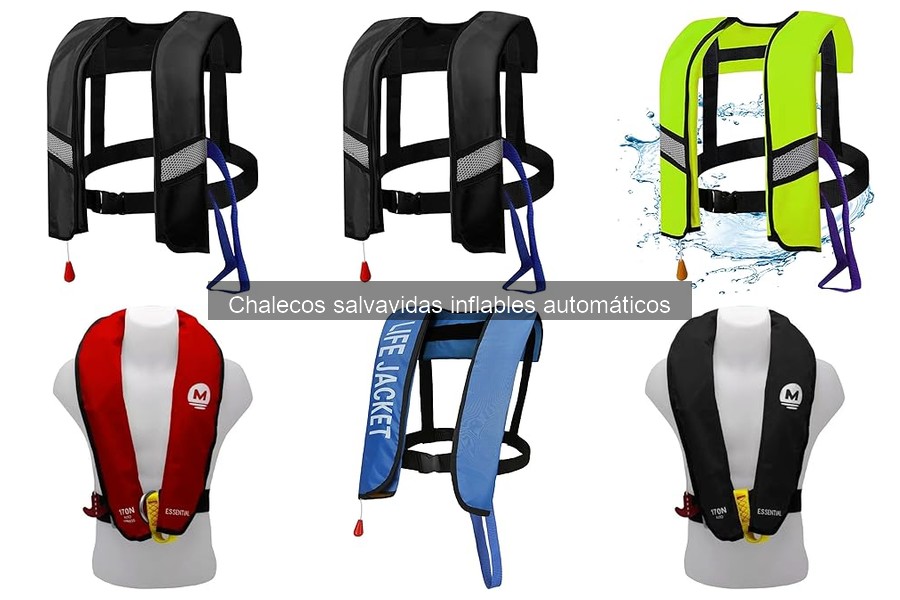 Cómo usar un chaleco salvavidas inflable automático