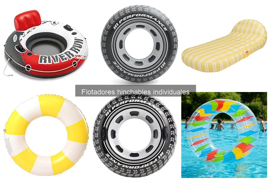Cómo usar un flotador hinchable individual correctamente